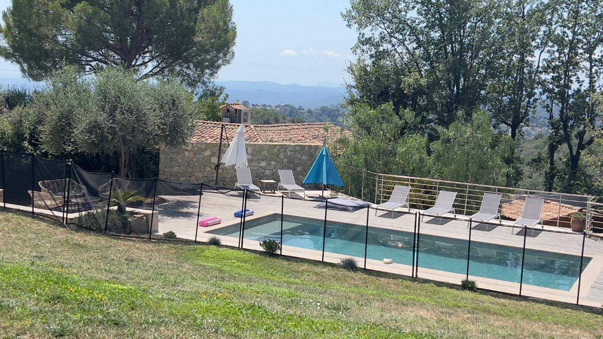 Magnifique Villa Moderne Avec Piscine La Gaude Esterno foto